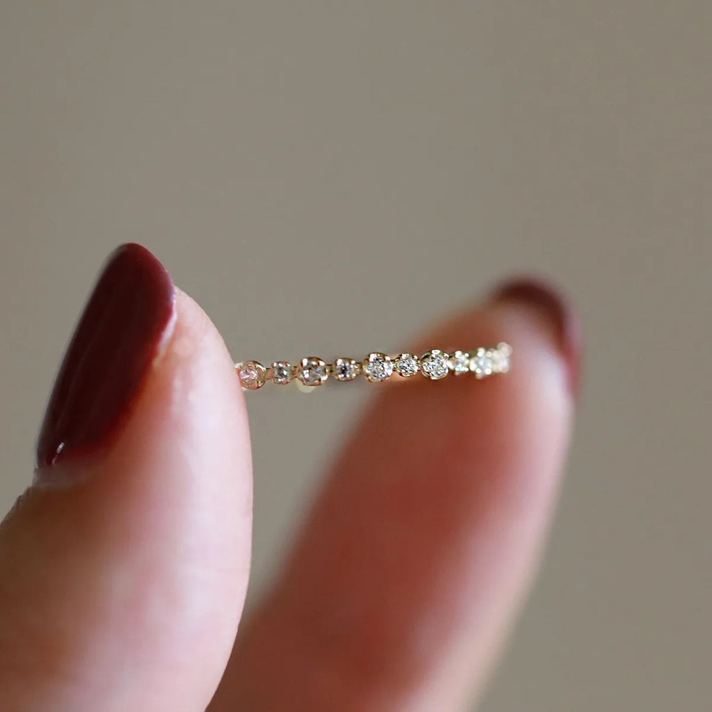 Lumière Dainty Diamond Band