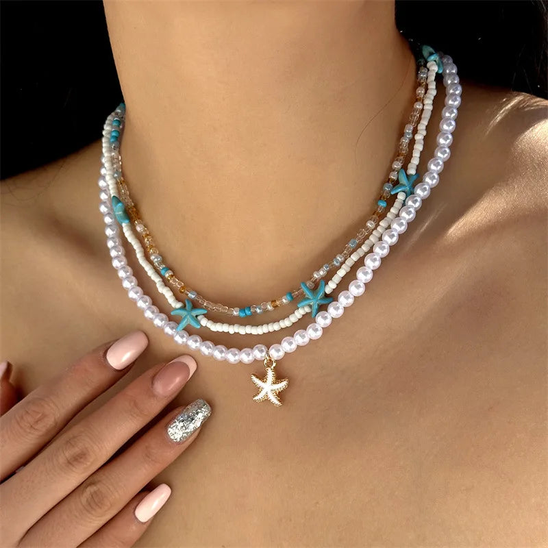 Coastal Star Charm Necklace