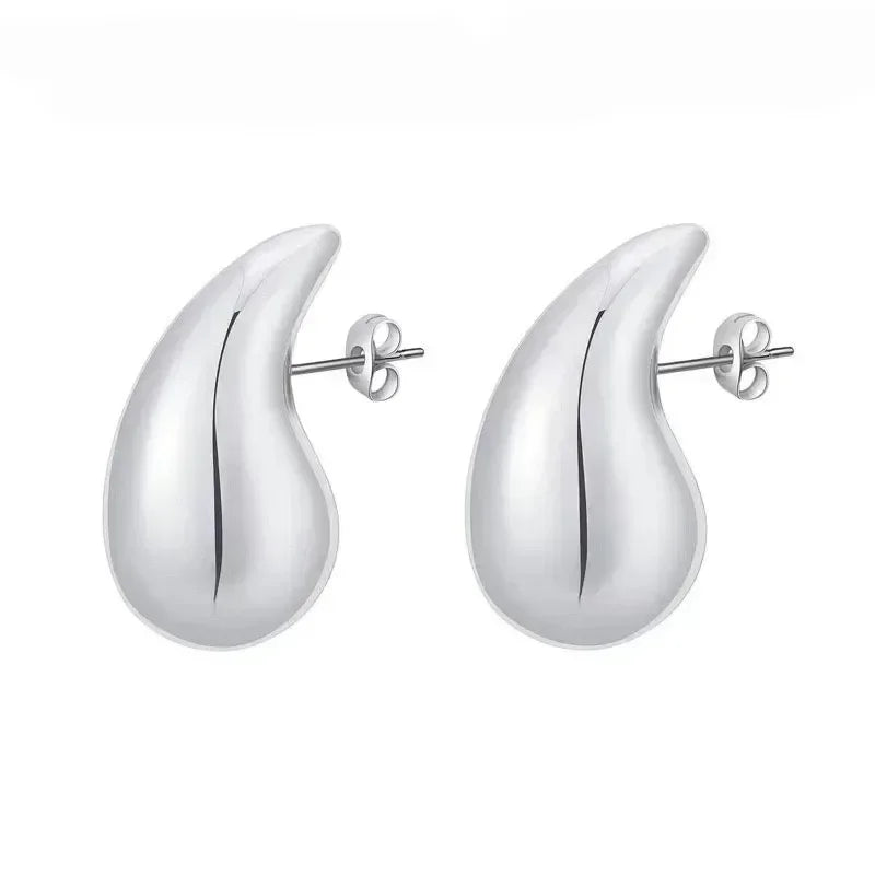 Luna Sculpted Dome Earrings