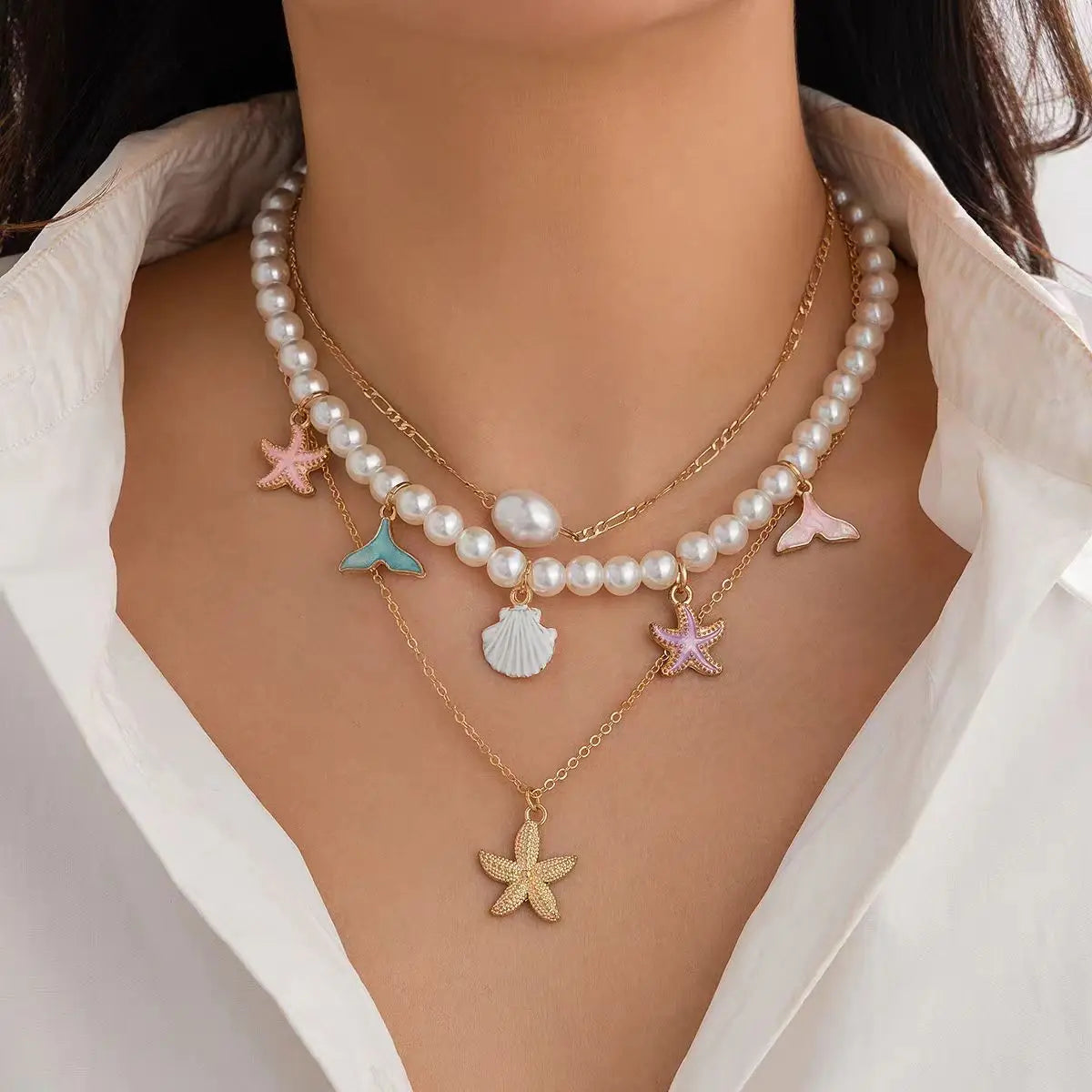 Coastal Star Charm Necklace