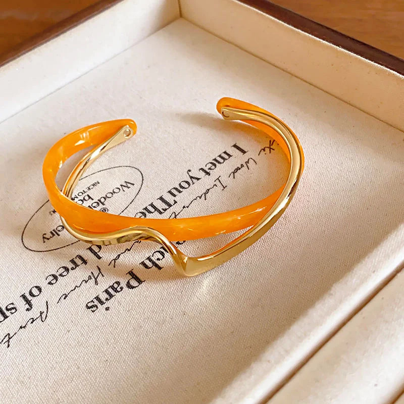 Blush Luxe Twist Bracelet