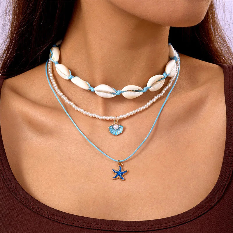 Coastal Star Charm Necklace