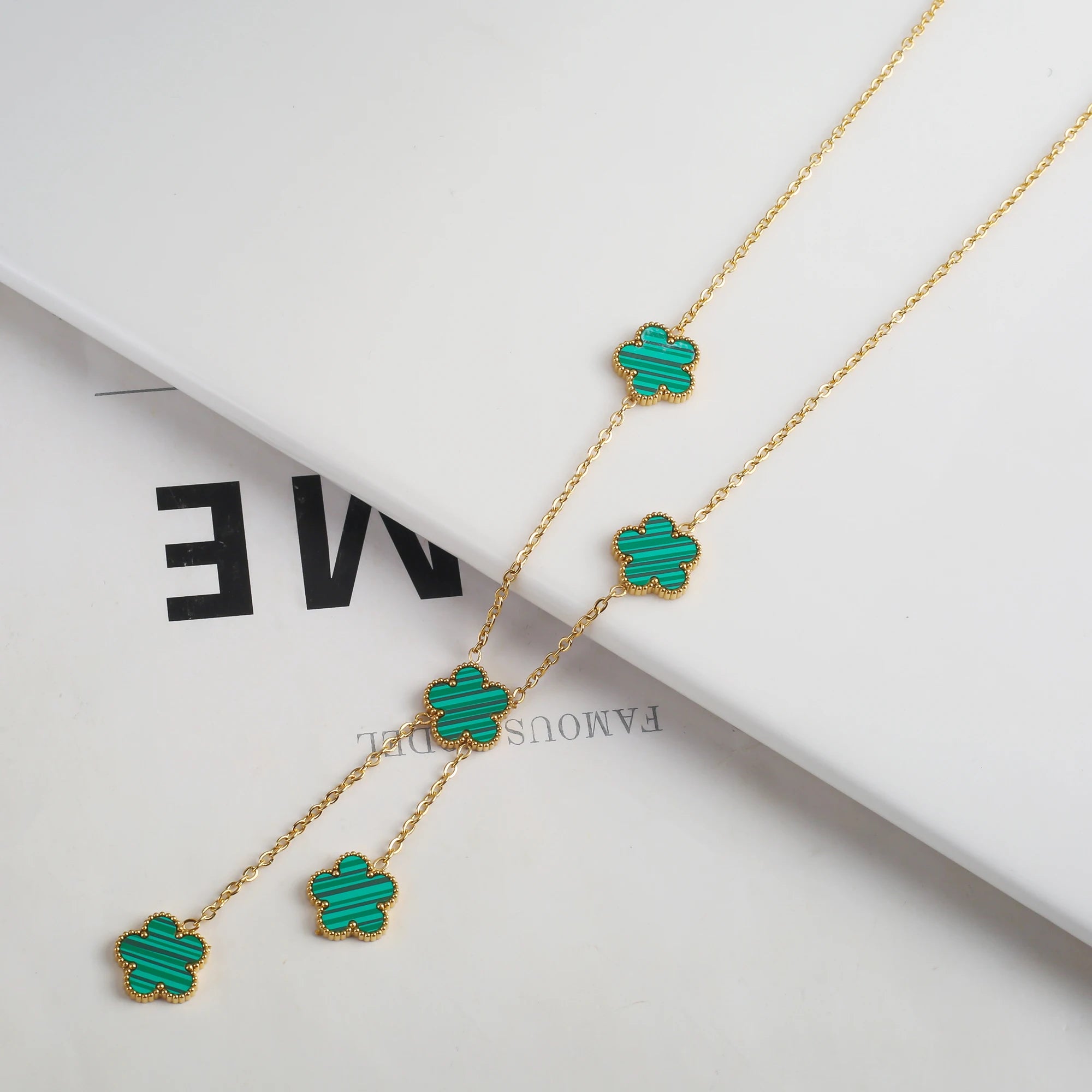 Luna Clover Elegance Bracelet/Earrings and necklace