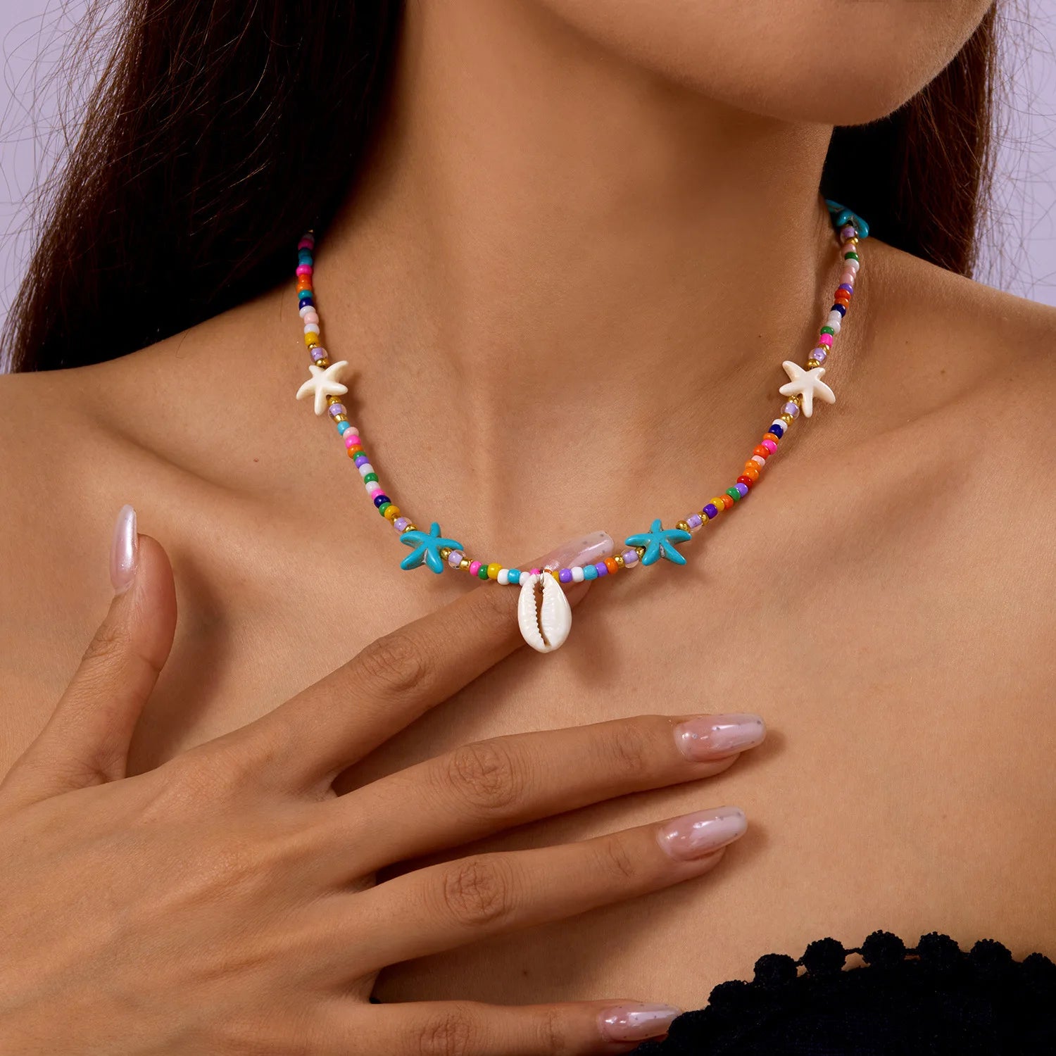 Coastal Star Charm Necklace