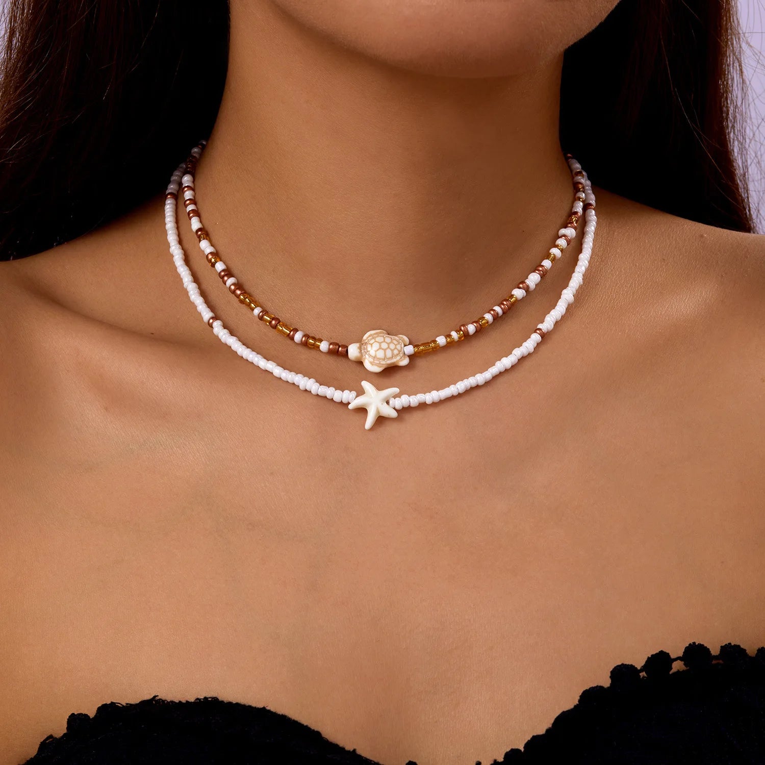 Coastal Star Charm Necklace