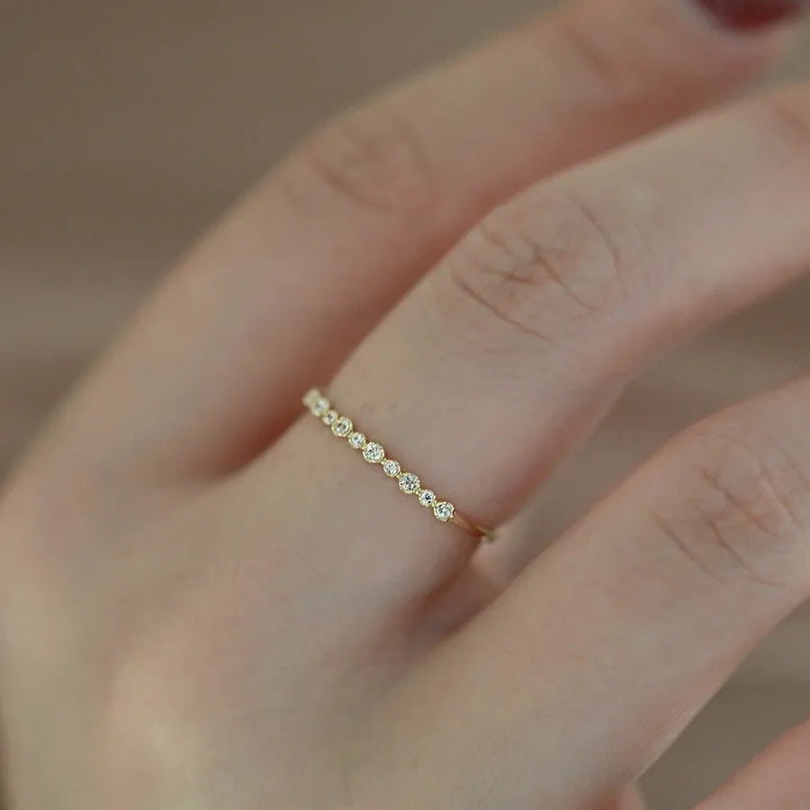 Lumière Dainty Diamond Band