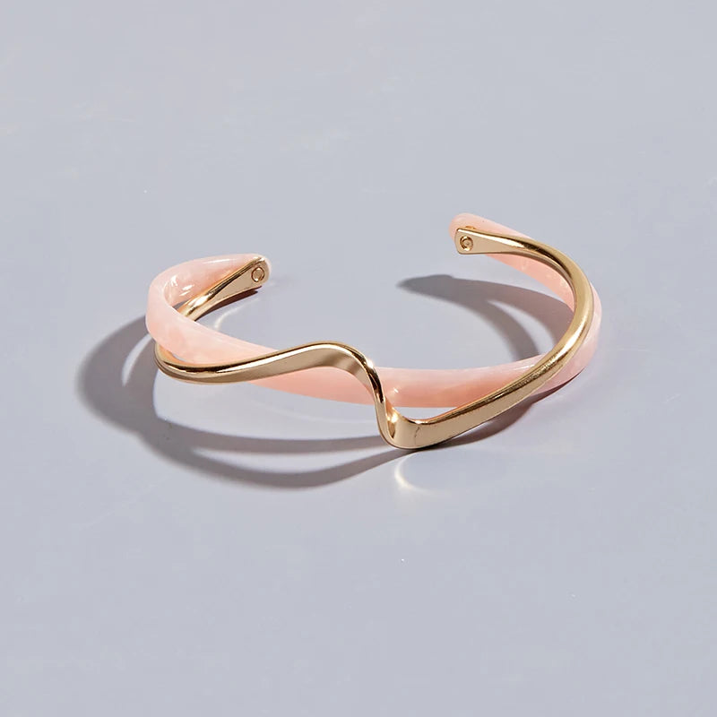 Blush Luxe Twist Bracelet